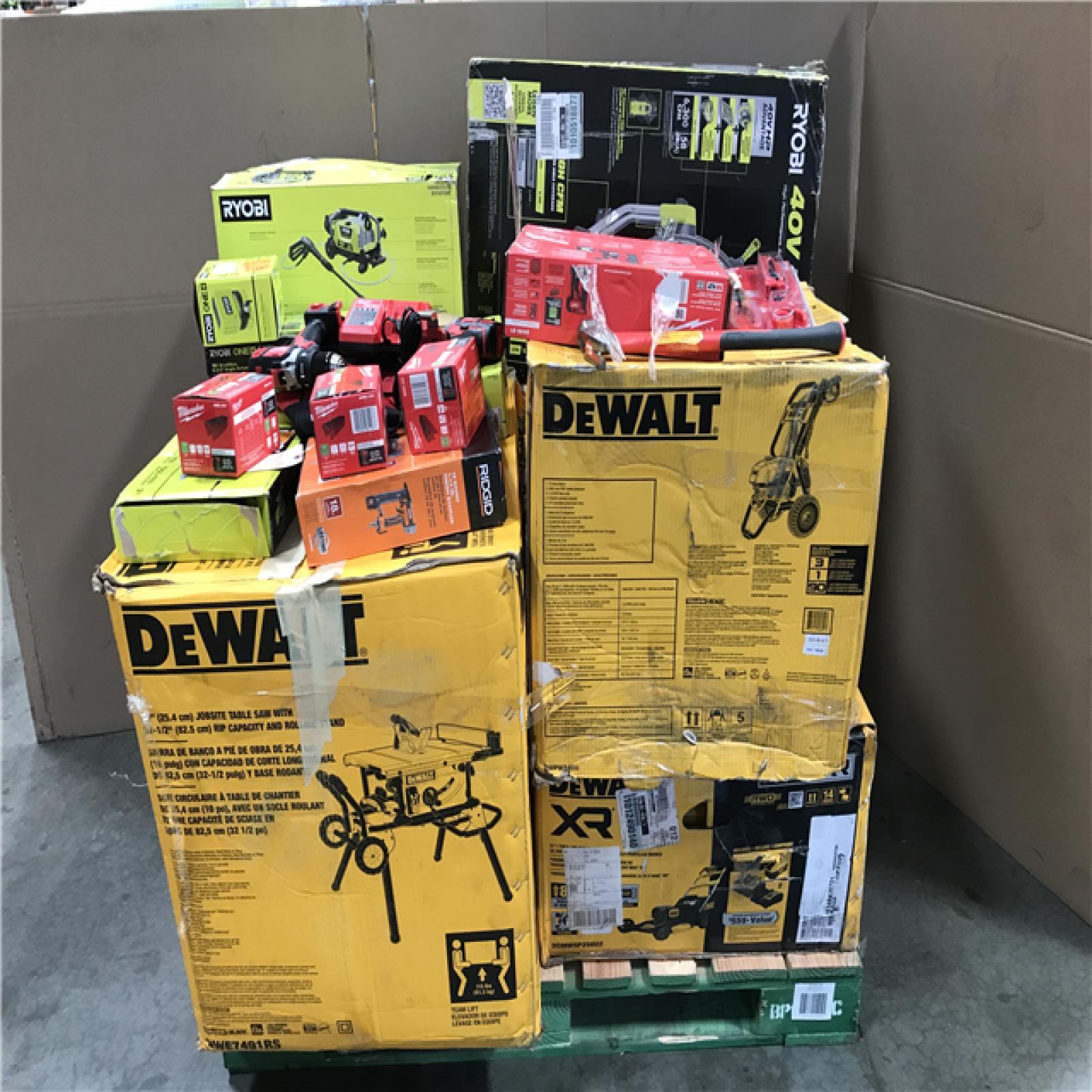 CALIFORNIA AS-IS TOOL PALLET
