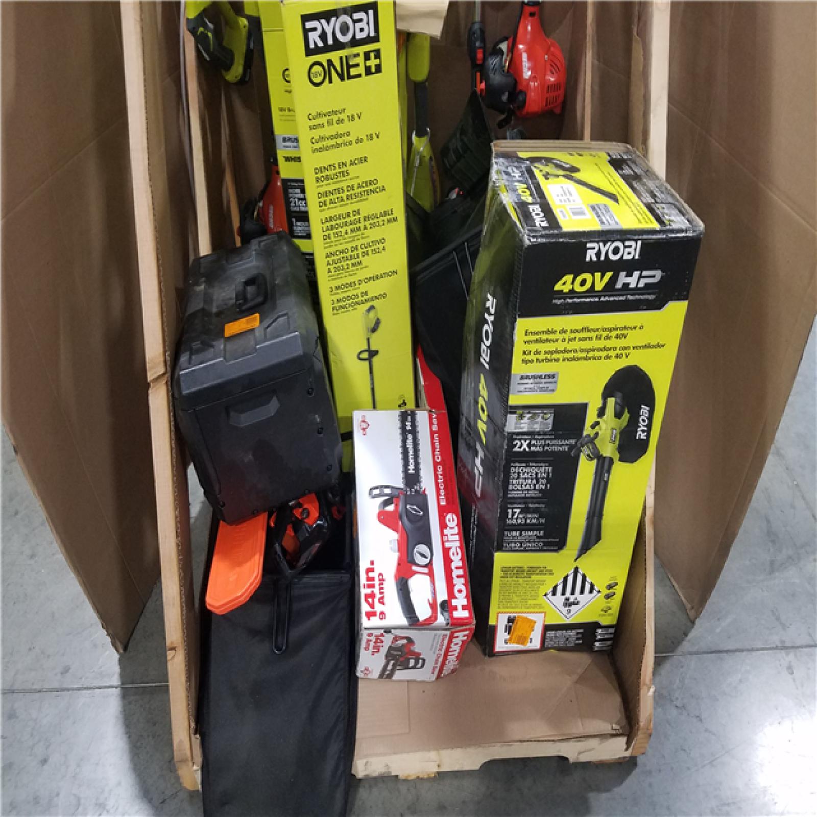 CALIFORNIA AS-IS OUTDOOR POWER EQUIPMENT