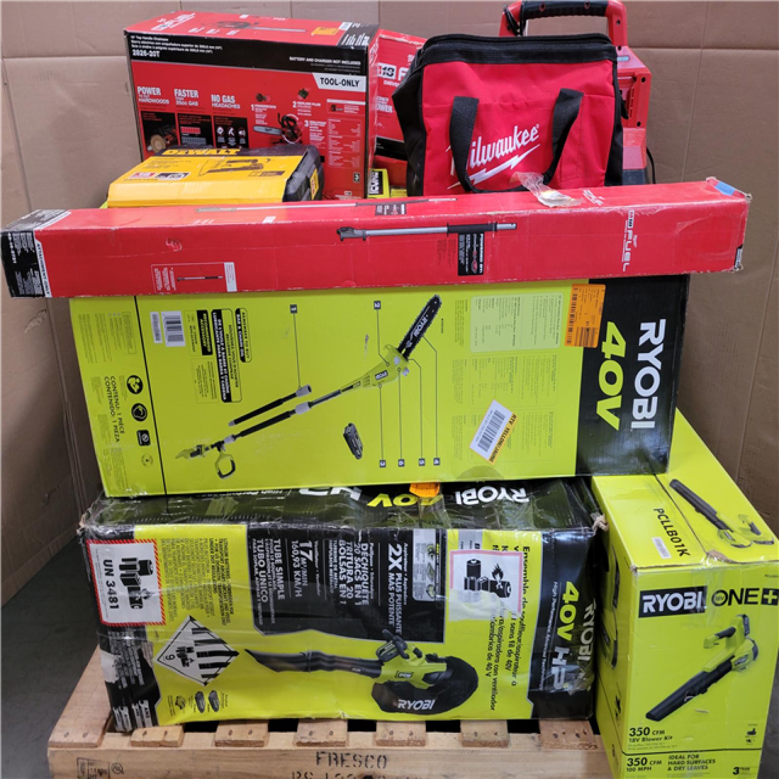 CALIFORNIA AS-IS TOOL PALLET