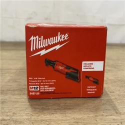 NEW! Milwaukee 12V Lithium-Ion Cordless 3/8 in. Ratchet (Tool-Only)