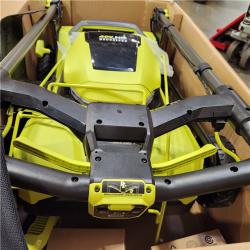 Dallas Location - As-Is RYOBI 40V HP Brushless 21 in. Cordless Battery Walk Behind Self-Propelled Lawn Mower with (2) 6.0 Ah Batteries and Charger