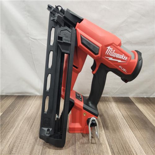 AS-IS- Milwaukee 18V Cordless Gen II 16 Gauge Angled Finish Nailer (Tool Only)