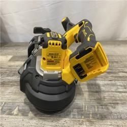 AS-IS DEWALT 20-Volt MAX 3-3/8 in. Cordless Brushless Bandsaw (Tool-Only)