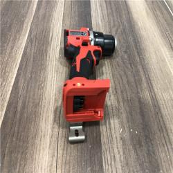 AS-IS Milwaukee 18V Lithium-Ion Brushless Cordless 1/2 in. Compact Drill/Driver (Tool-Only)