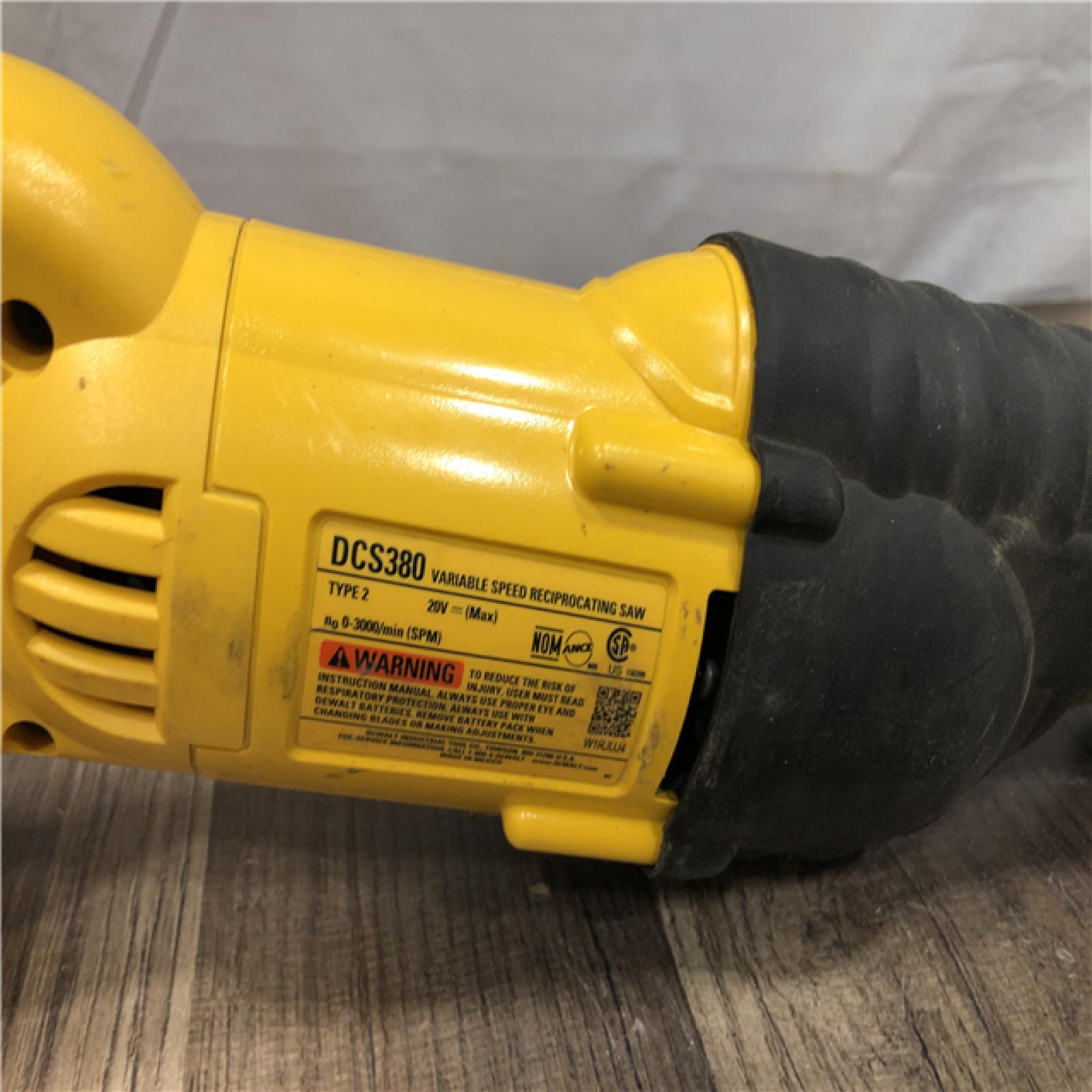 AS-IS DEWALT 20V MAX Cordless Reciprocating Saw (Tool Only)