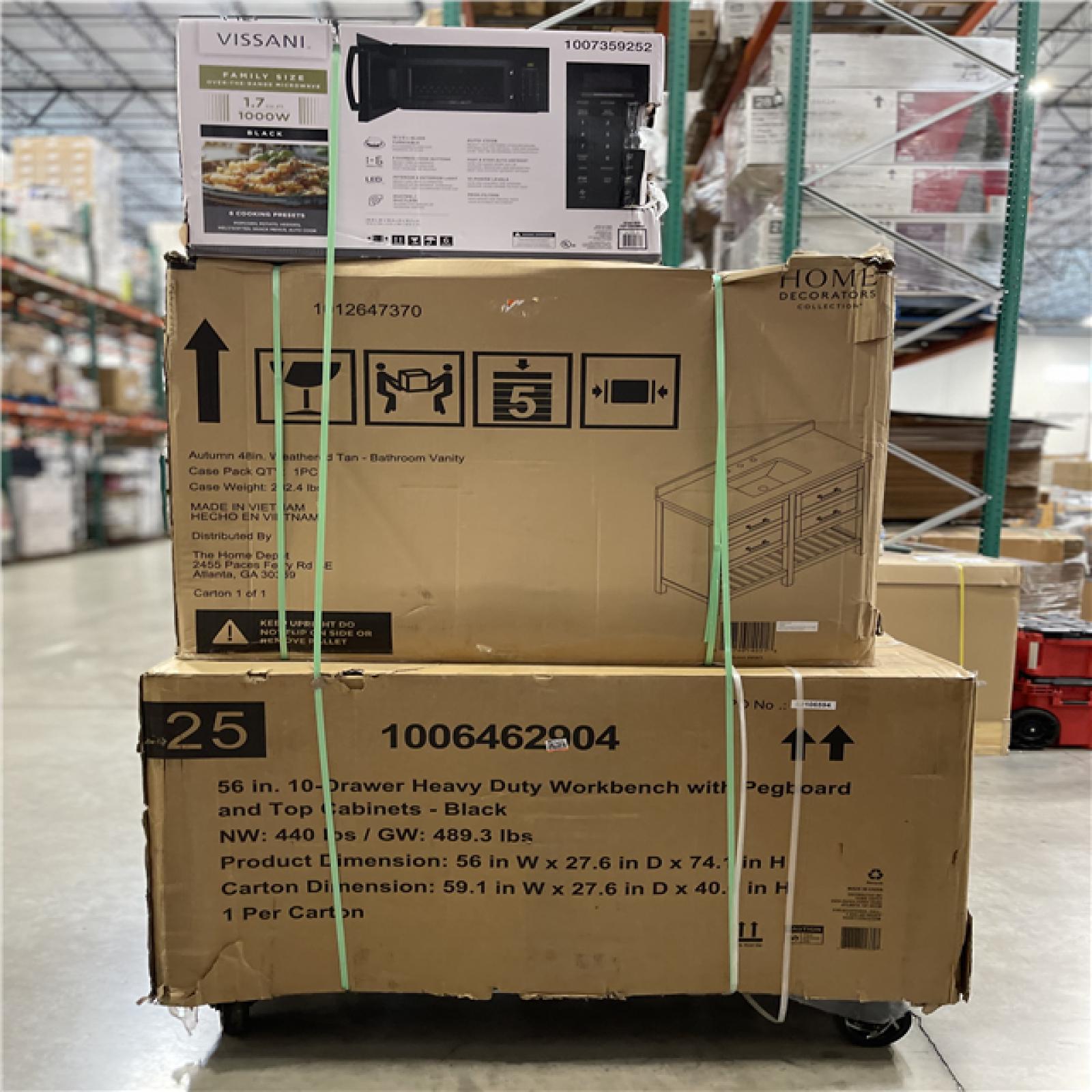 DALLAS LOCATION- AS-IS HOME IMPROVEMENT PALLET