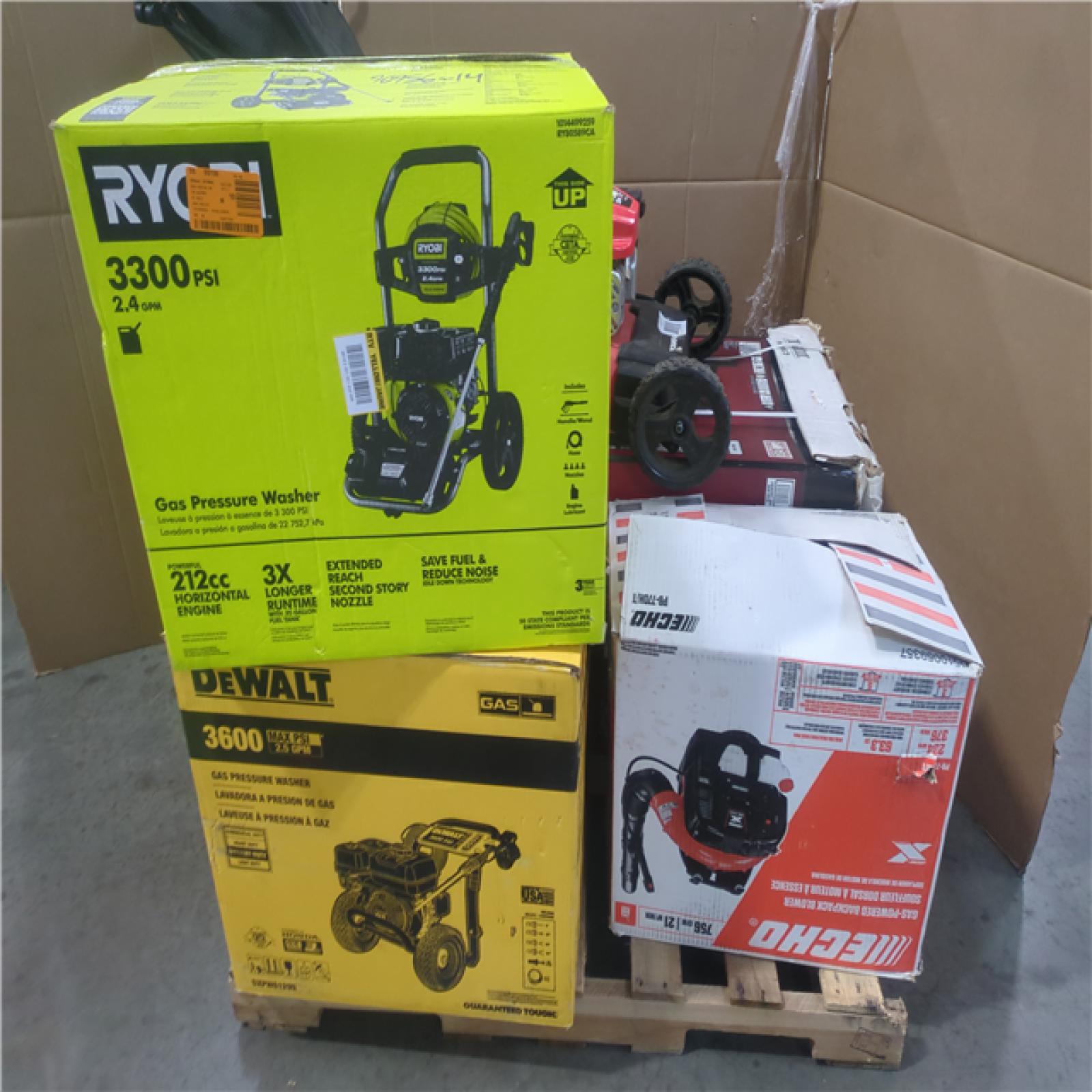 CALIFORNIA AS-IS OUTDOOR POWER EQUIPMENT