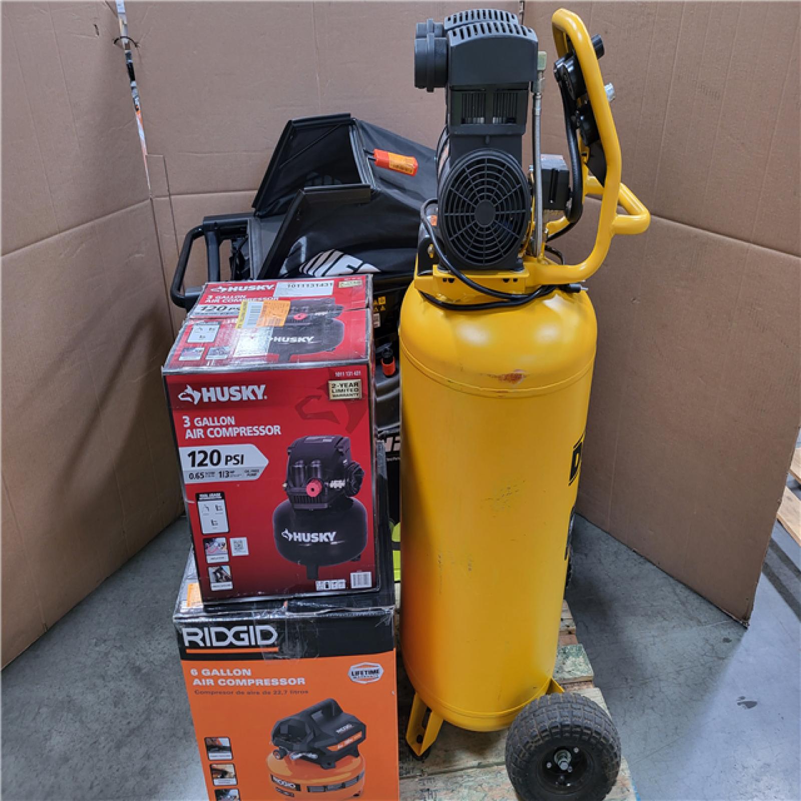 CALIFORNIA AS-IS OUTDOOR POWER EQUIPMENT
