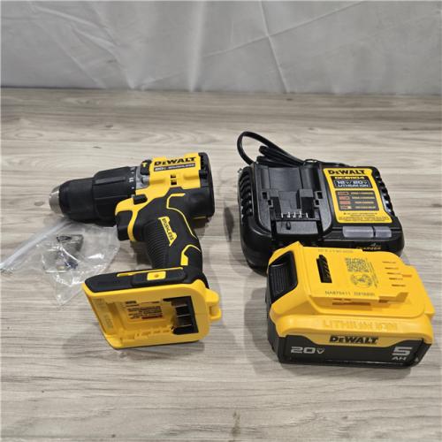 AS-IS DeWalt ATOMIC 20V Cordless 1/2 in. Hammer Drill Kit