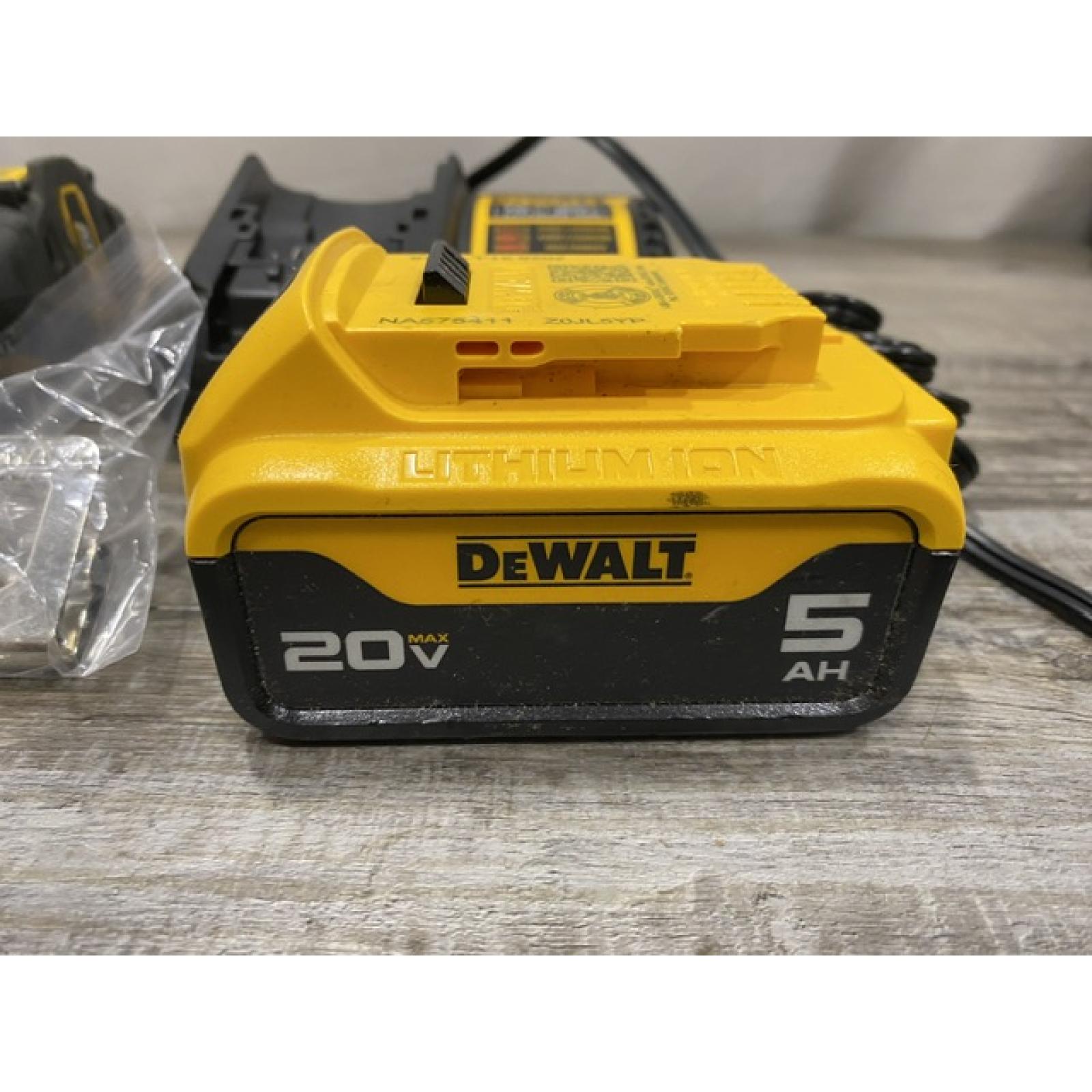 AS-IS DEWALT ATOMIC 20V Lithium-Ion Cordless 1/2 in. Hammer Drill Kit