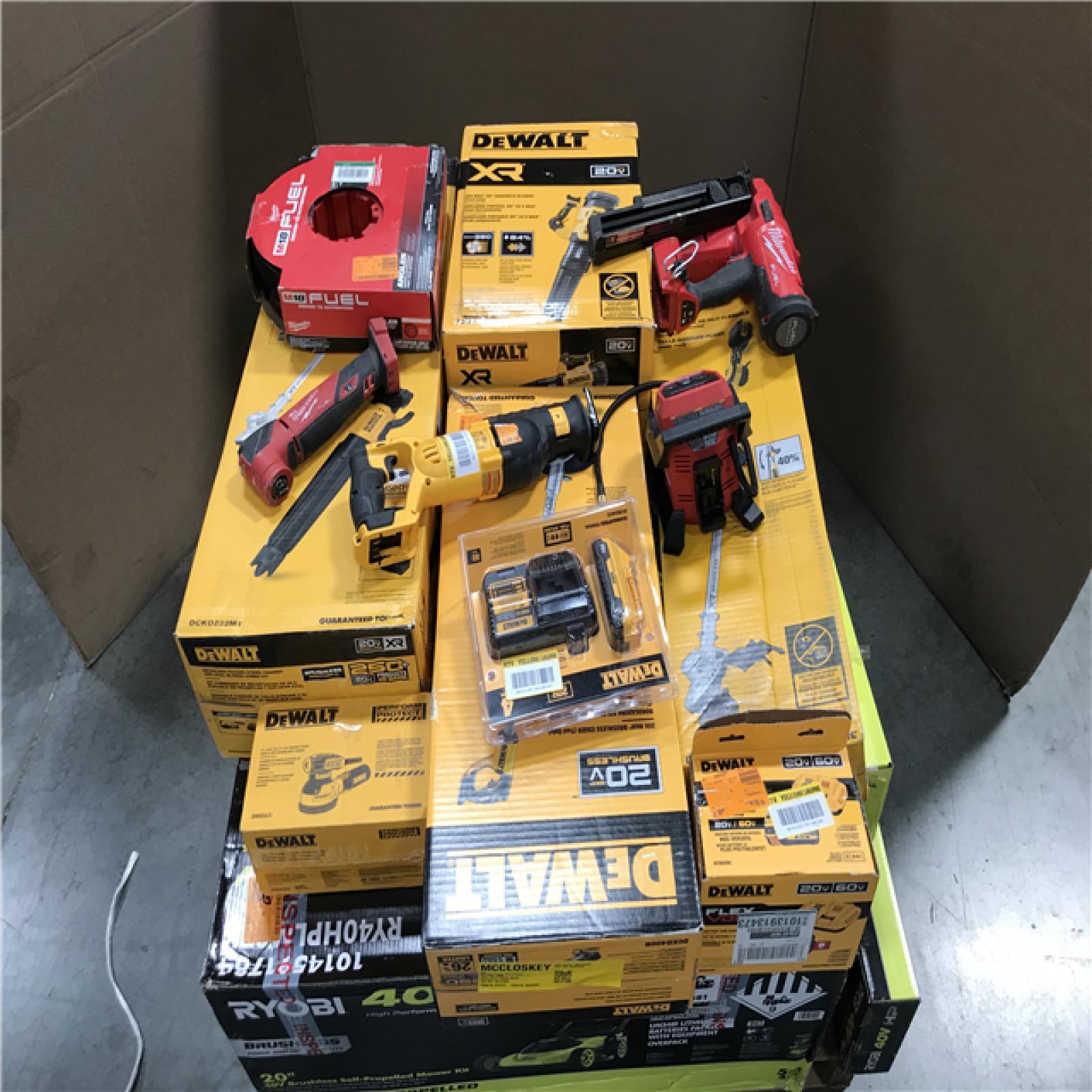 CALIFORNIA AS-IS TOOL PALLET