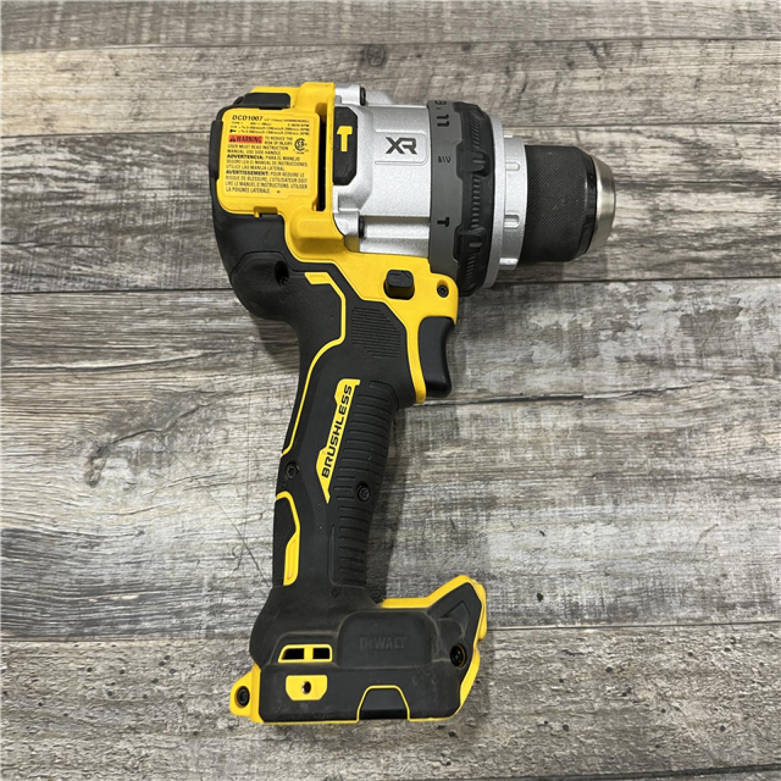 AS-IS DEWALT 20V MAX Brushless Cordless 1/2 3-Speed Hammer Drill (Tool-Only)