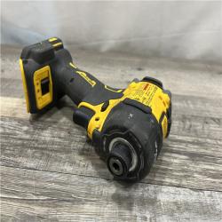 AS-IS DEWALT 20V XR Brushless Cordless 1/4 in. Quiet Hydraulic Impact Driver (Tool-Only)