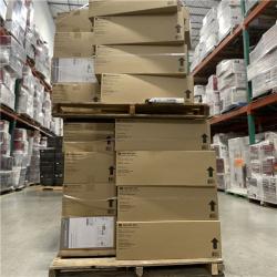 DALLAS LOCATION - Hugh 52 in. Integrated LED Indoor Nickel Ceiling Fan PALLET-(32 UNITS)