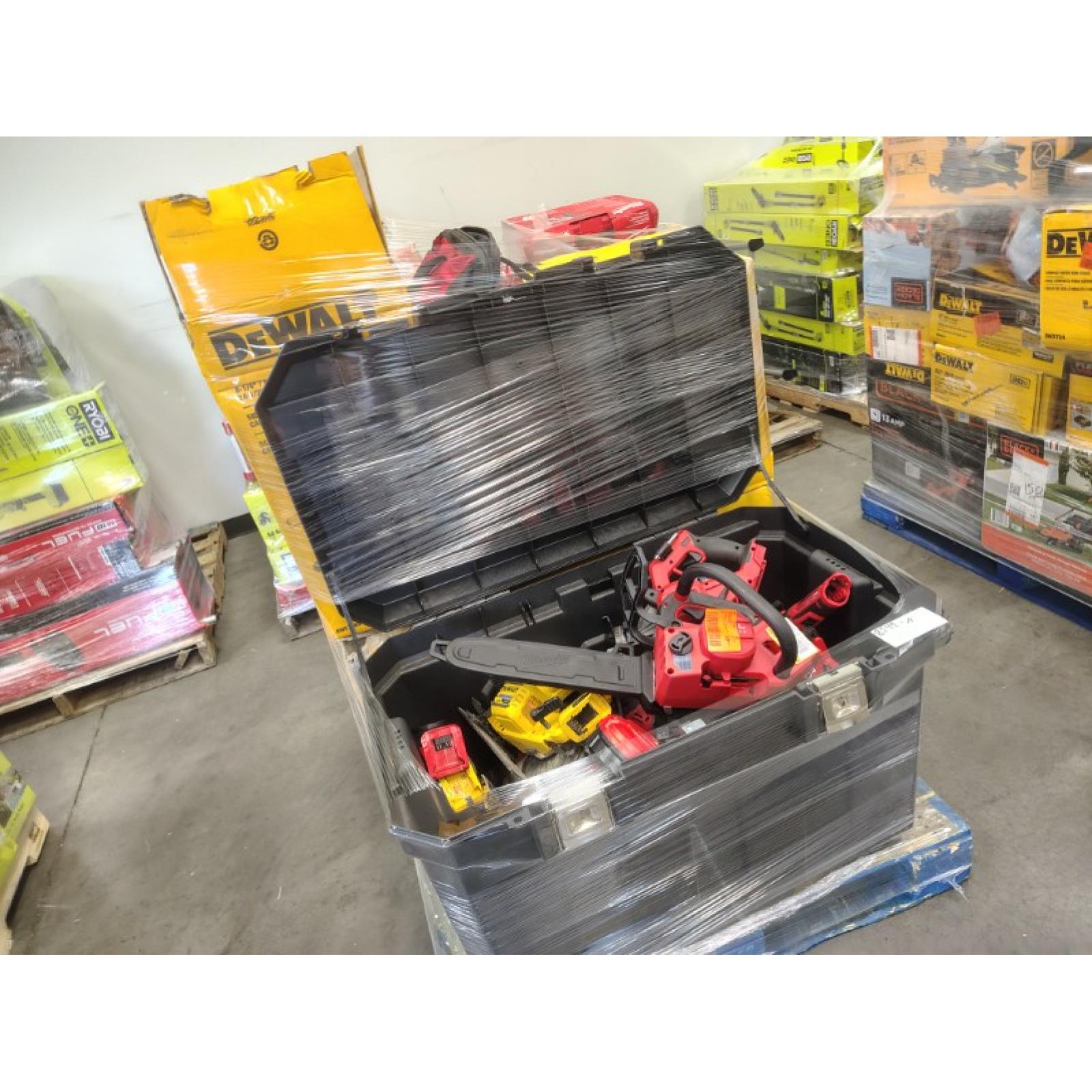 Pittston Location As-Is Power Tools Partial Truckload (12 Pallets) 8549-A