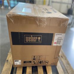 DALLAS LOCATION -  Weber Genesis S-315 3-Burner Liquid Propane Gas Grill in Stainless Steel