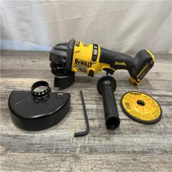 AS-IS DEWALT FLEXVOLT 60V MAX Cordless Brushless 4.5 in. to 6 in. Small Angle Grinder with Kickback Brake (Tool Only)