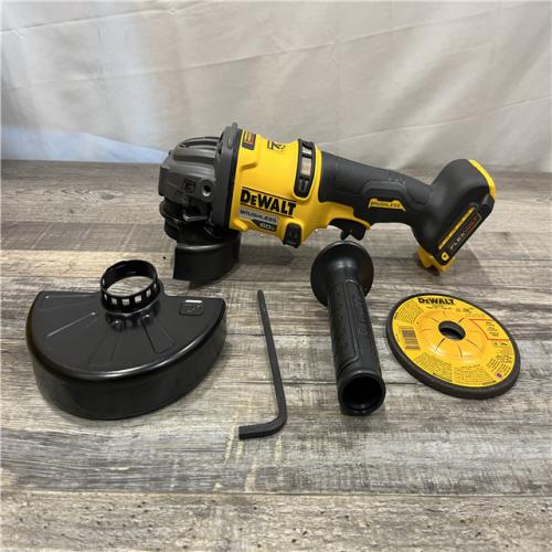 AS-IS DEWALT FLEXVOLT 60V MAX Cordless Brushless 4.5 in. to 6 in. Small Angle Grinder with Kickback Brake (Tool Only)