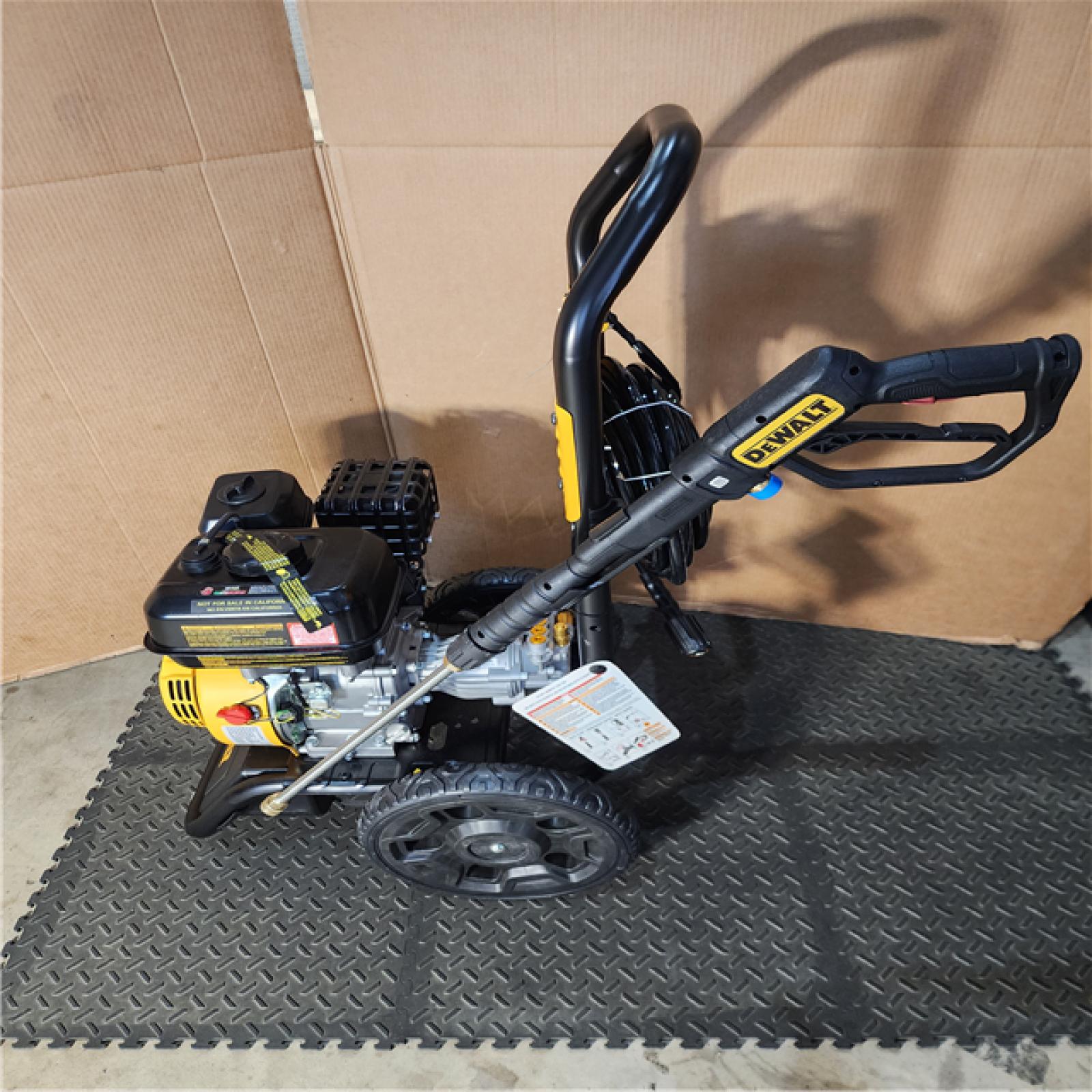 HOUSTON LOCATION - AS-IS DEWALT 3400 PSI 2.5 GPM Gas Cold Water Pressure Washer with 208cc Engine