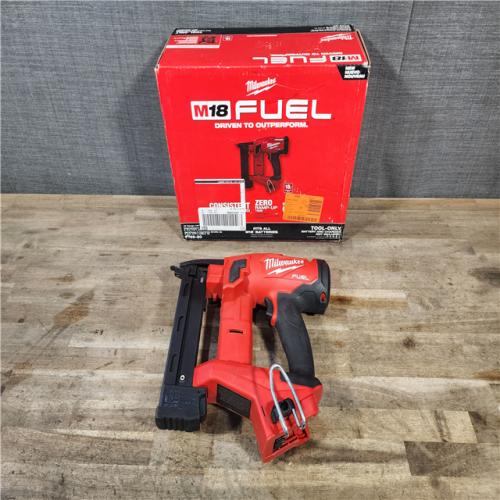 HOUSTON LOCATION - AS-IS MILWAUKEE FUEL 18V Cordless 18-Gauge 1/4 in. Narrow Crown Stapler (Tool-Only)
