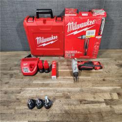 HOUSTON LOCATION - AS-IS M12 12-Volt Lithium-Ion Cordless PEX Expansion Tool Kit with (2) 1.5 Ah Batteries  (3) Expansion Heads and Hard Case