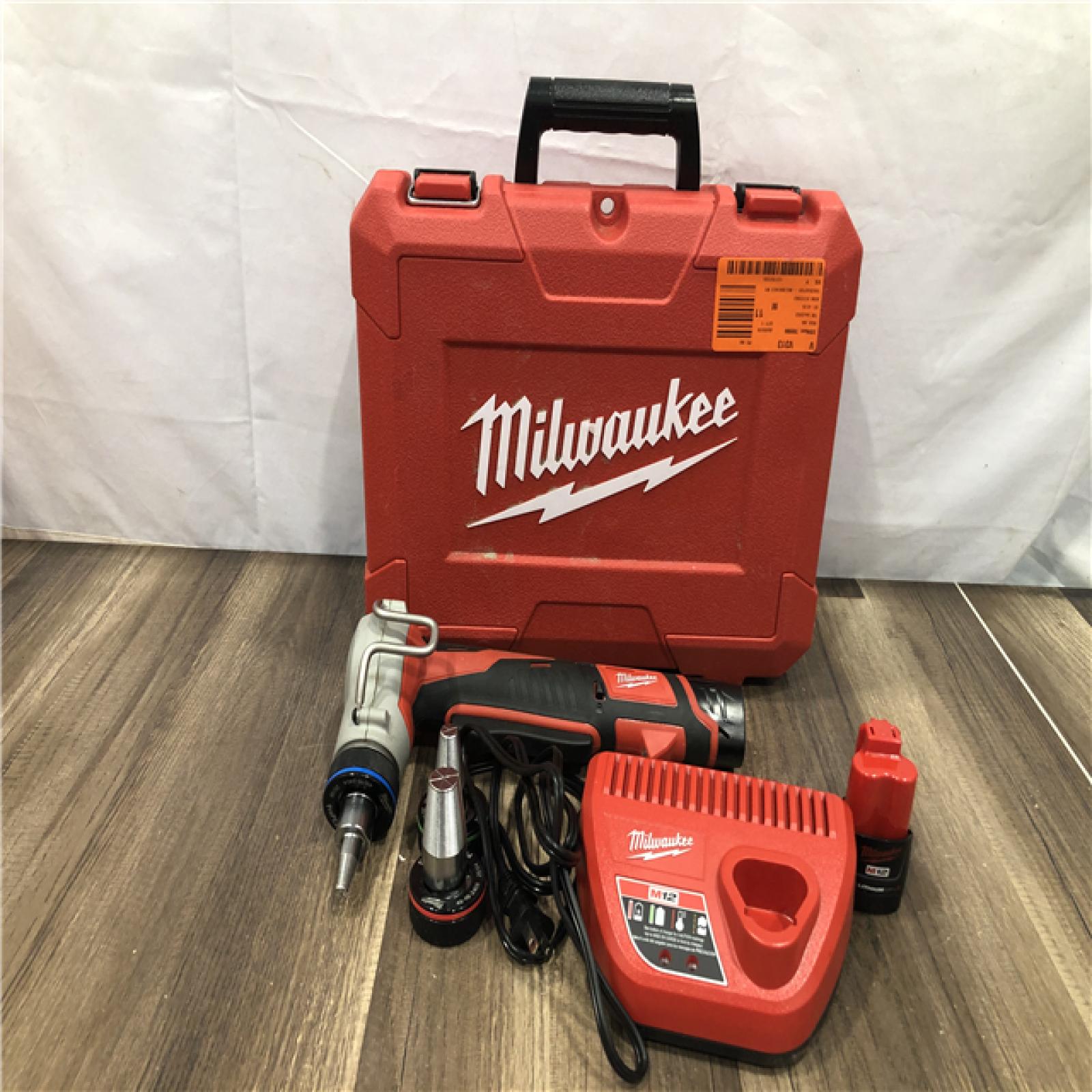AS-IS Milwaukee M12 12-Volt Lithium-Ion Cordless ProPEX Expansion Tool Kit