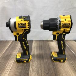 AS-IS DEWALT 20V MAX Lithium-Ion Cordless 2-Tool Combo Kit