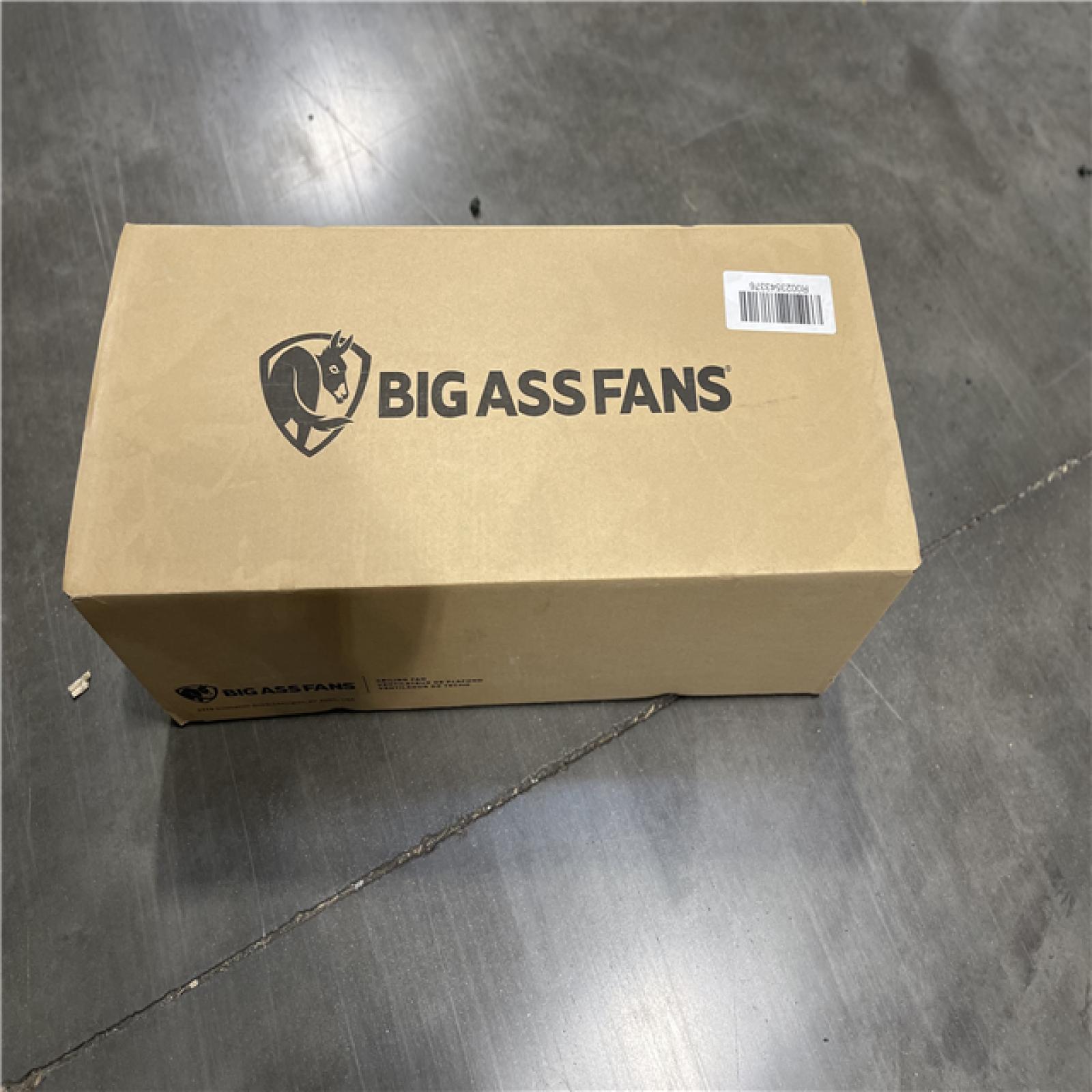 DALLAS LOCATION- NEW!- Big Ass Fans Haiku L 52 in. Indoor White Ceiling Fan with Integrated LED Light  Works with Alexa  Remote Control Included