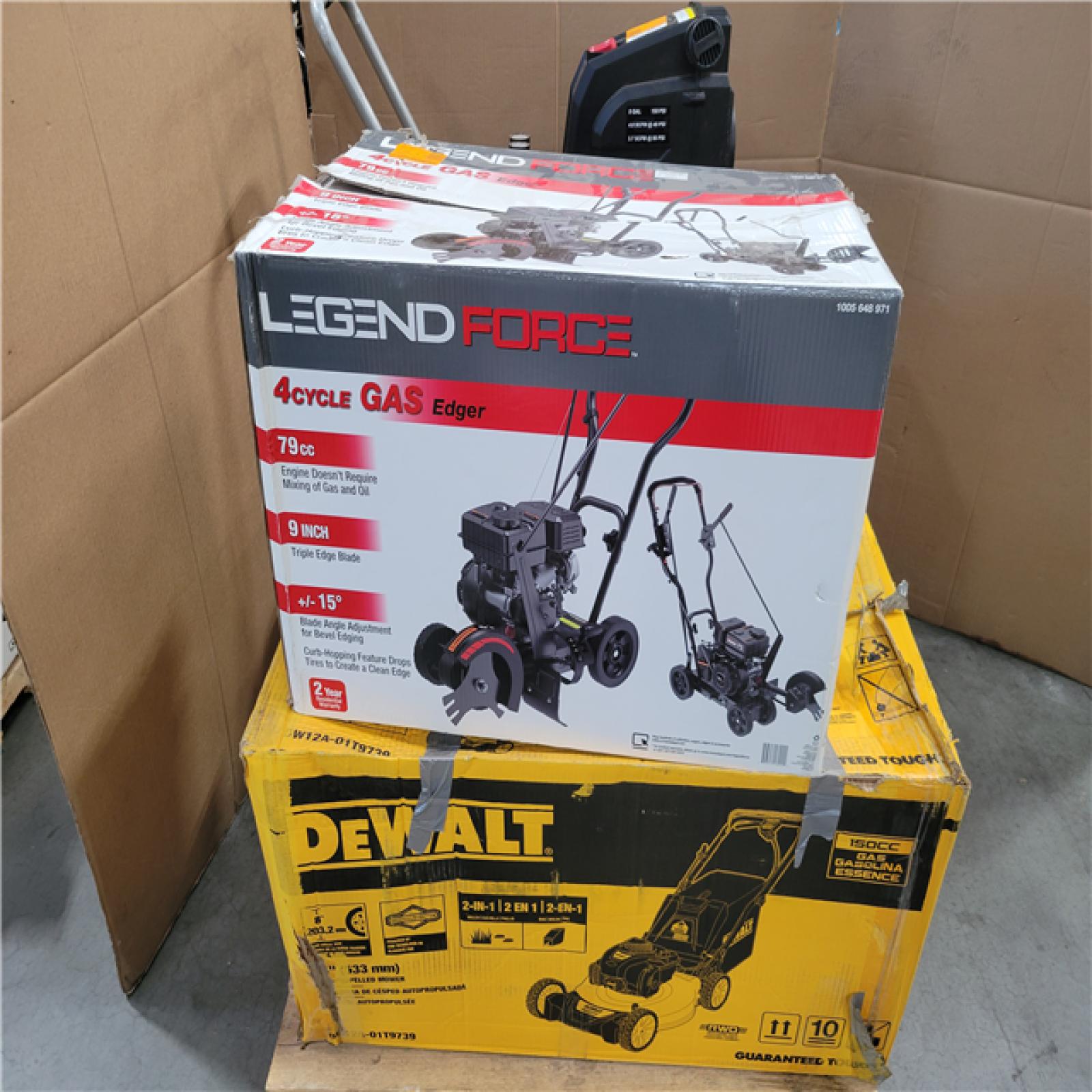 CALIFORNIA AS-IS OUTDOOR POWER EQUIPMENT