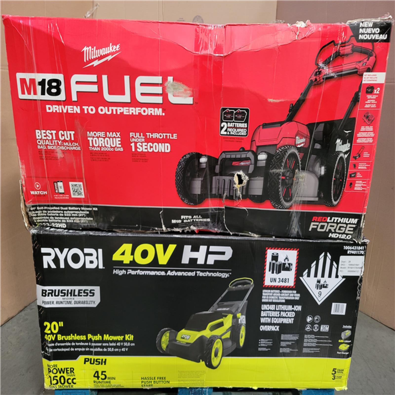 CALIFORNIA AS-IS TOOL PALLET