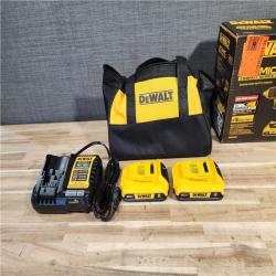 HOUSTON LOCATION - AS-IS DEWALT ATOMIC 20-Volt MAX Lithium-Ion Cordless Combo Kit