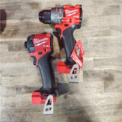 HOUSTON LOCATION - AS-IS MILWAUKEE FUEL 18V Lithium-Ion Brushless Cordless Hammer Drill and Impact Driver Combo Kit (2-Tool) with 2 Batteries