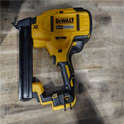 HOUSTON LOCATION - AS-IS DeWALT DCN681D1 20V MAX 18ga Cordless Brushless Narrow Crown Stapler Kit w/ BATTERY & CHARGER