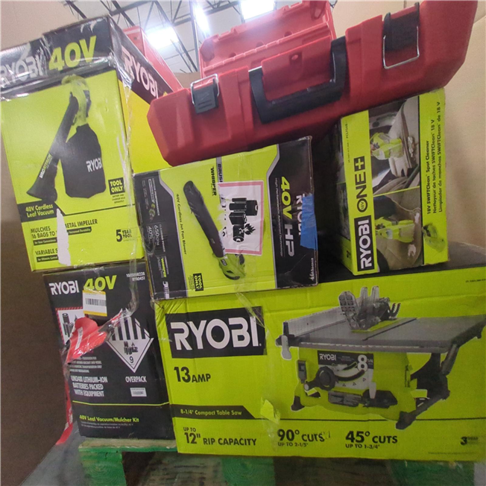 CALIFORNIA AS-IS TOOL PALLET