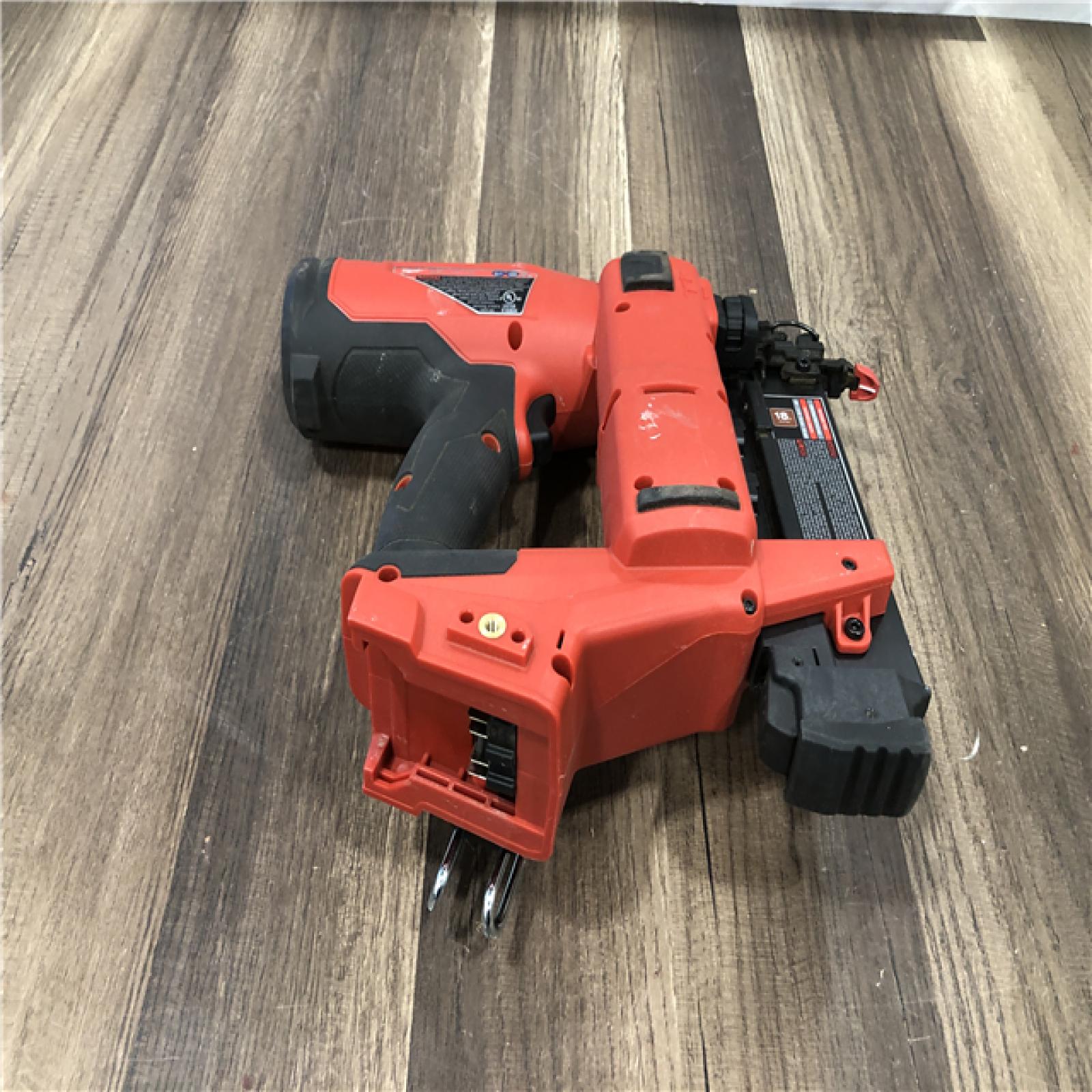 AS-IS Milwaukee FUEL 18-Volt Lithium-Ion Brushless Cordless Gen II 18-Gauge Brad Nailer (Tool-Only)