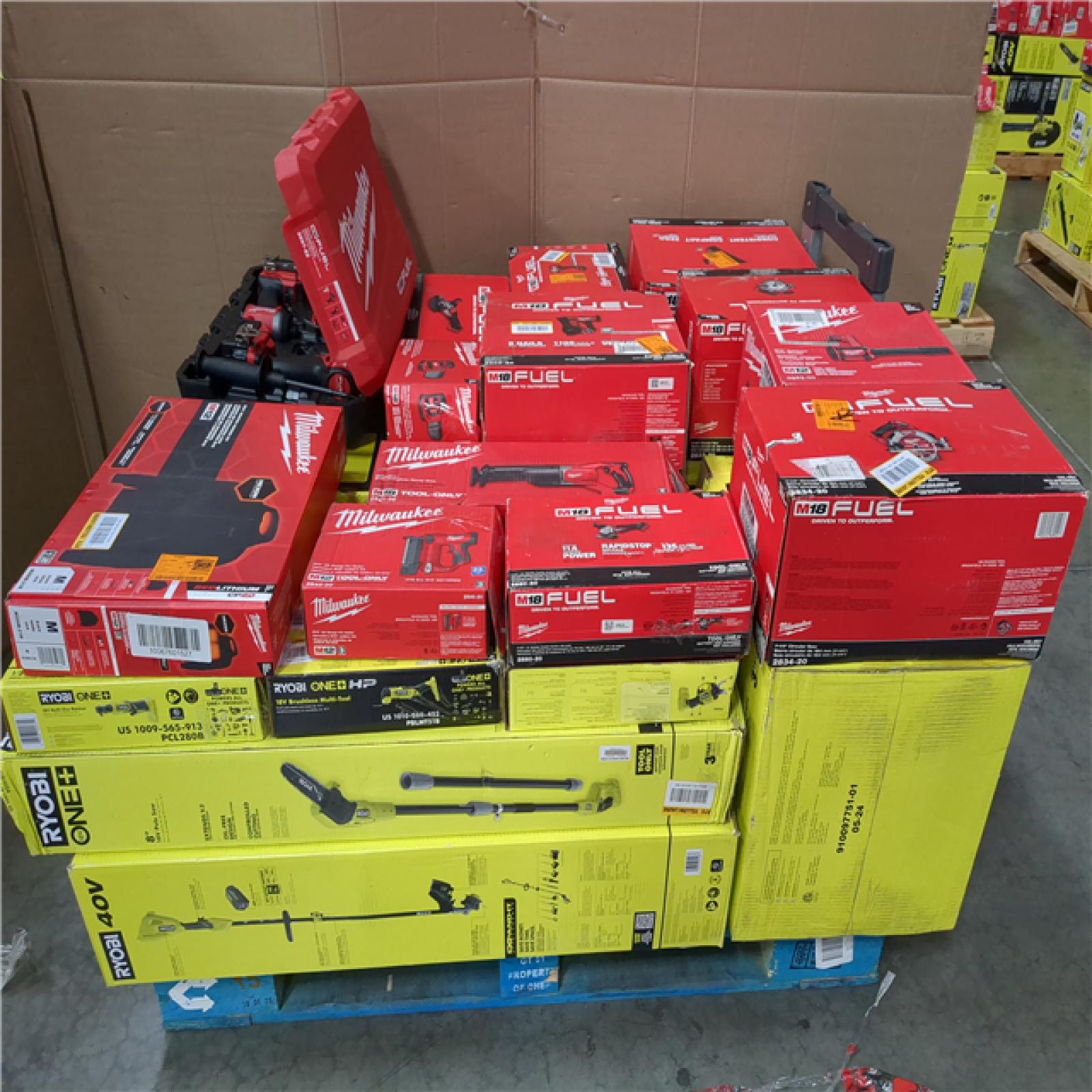 CALIFORNIA AS-IS TOOL PALLET