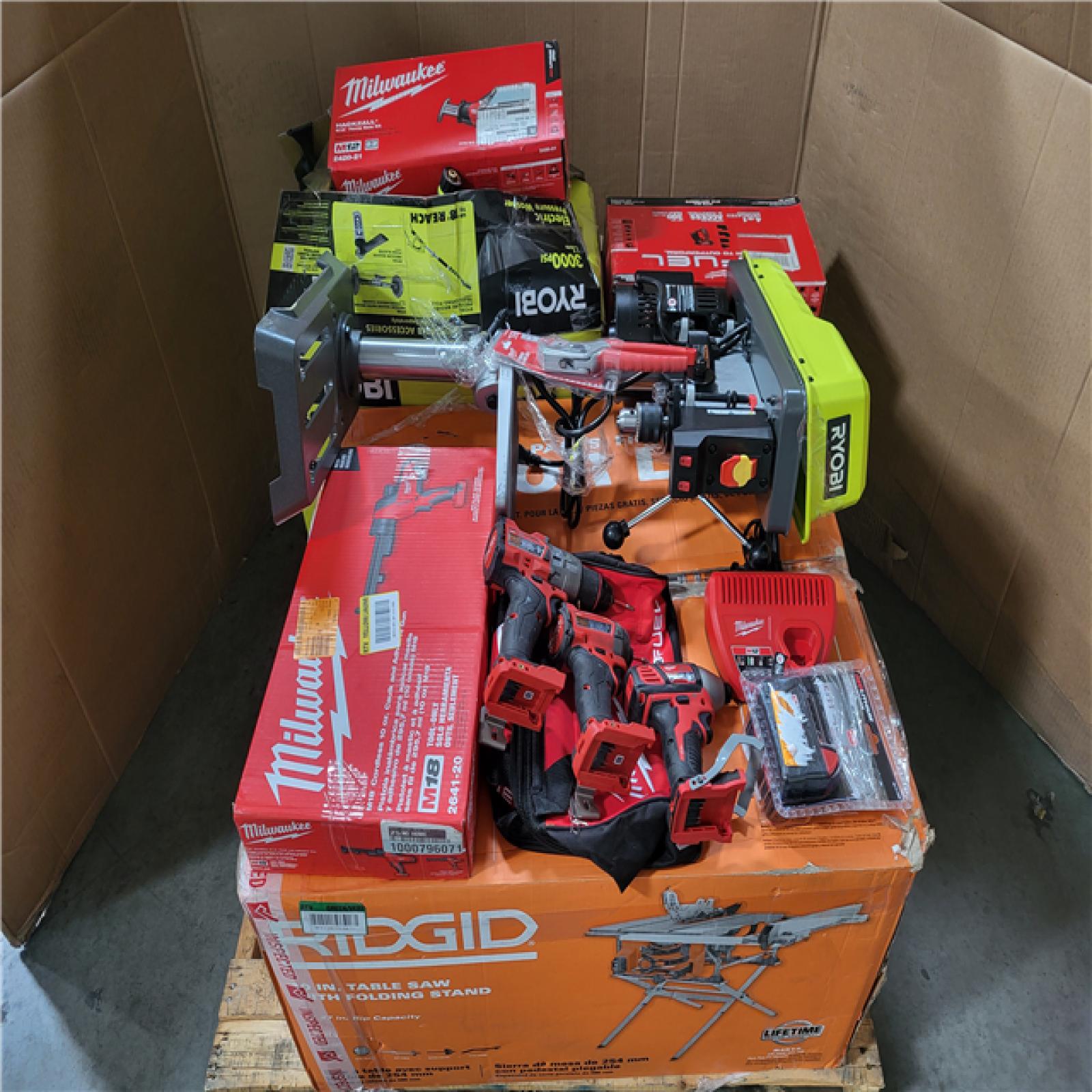 CALIFORNIA AS-IS TOOL PALLET