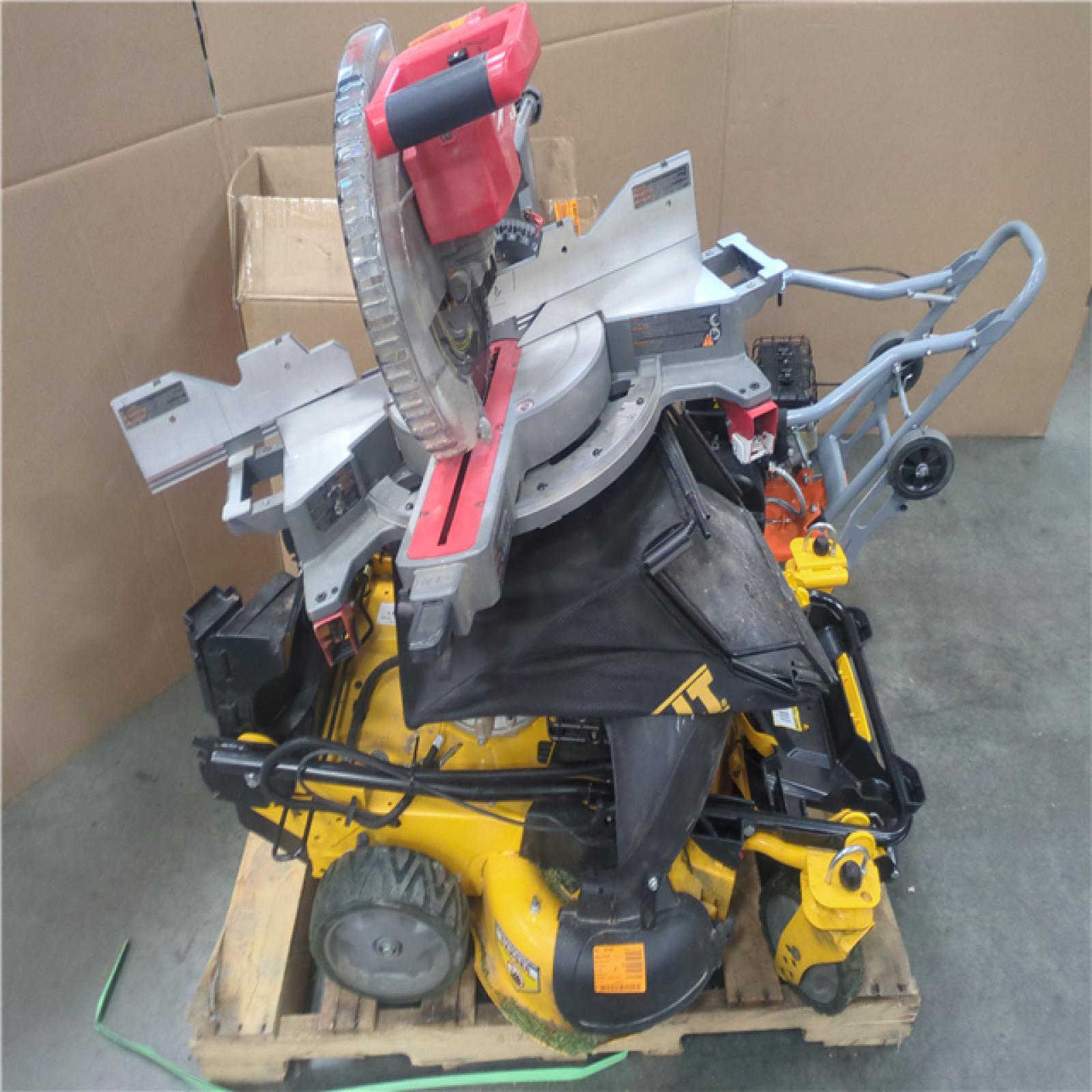 CALIFORNIA AS-IS OUTDOOR POWER EQUIPMENT