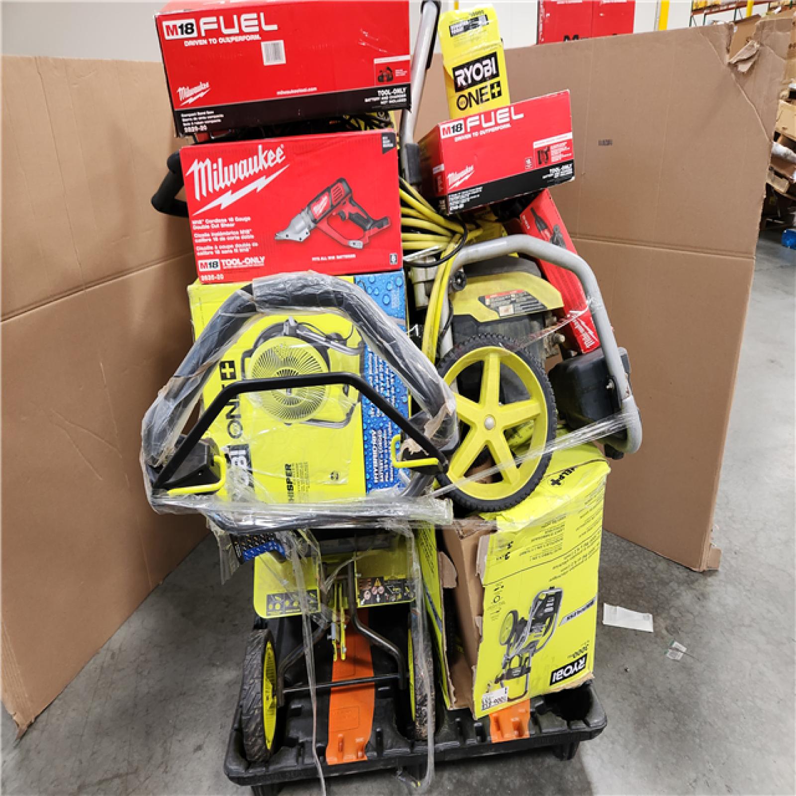 CALIFORNIA  AS-IS TOOL PALLET