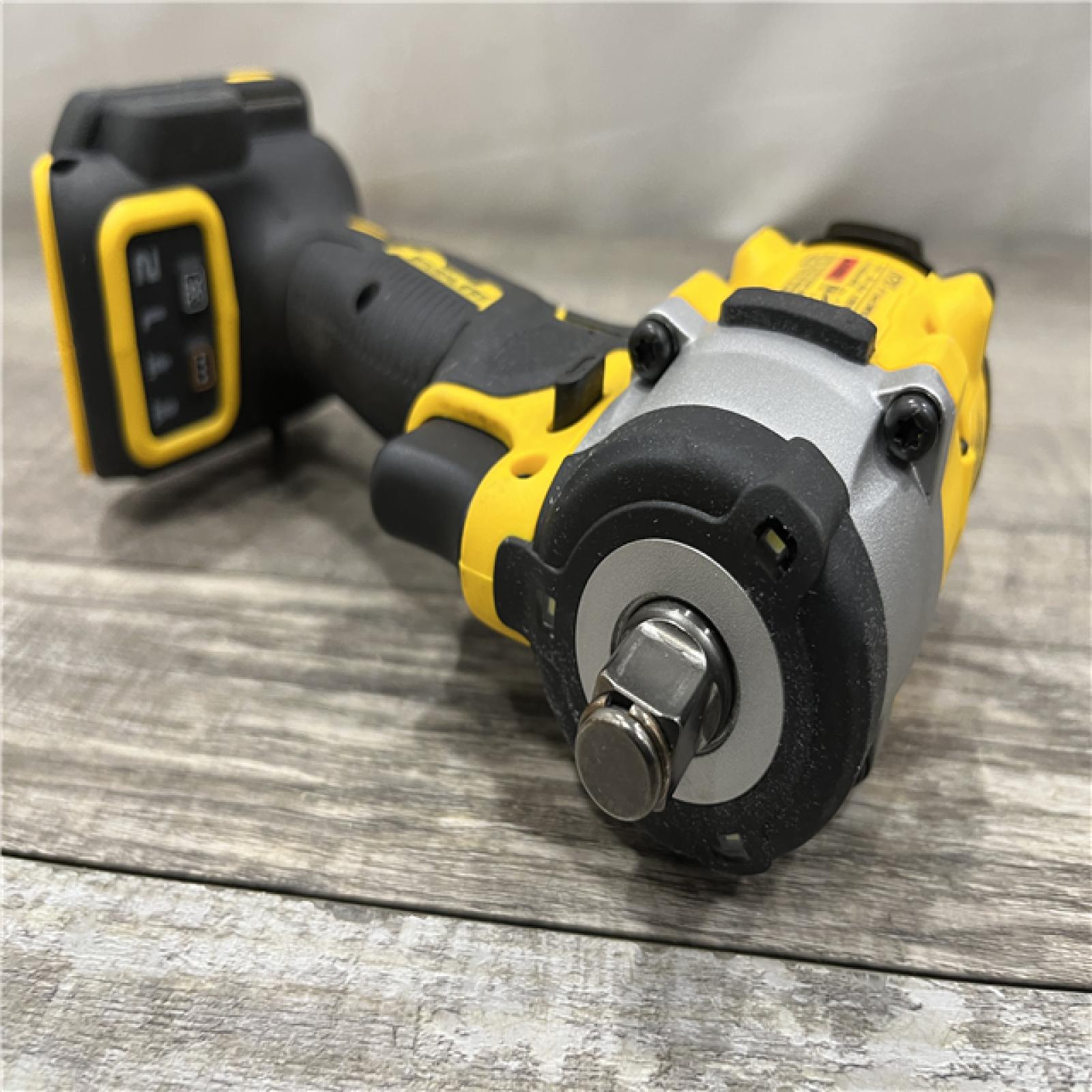 AS-IS DEWALT ATOMIC 20V MAX Cordless Brushless 1/2 in. Variable Speed Impact Wrench (Tool Only)