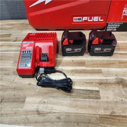 HOUSTON LOCATION - AS-IS (APPEARS LIKE NEW) Milwaukee  FUEL 18V Lithium-Ion Brushless Cordless Hammer Drill and Impact Driver Combo Kit
