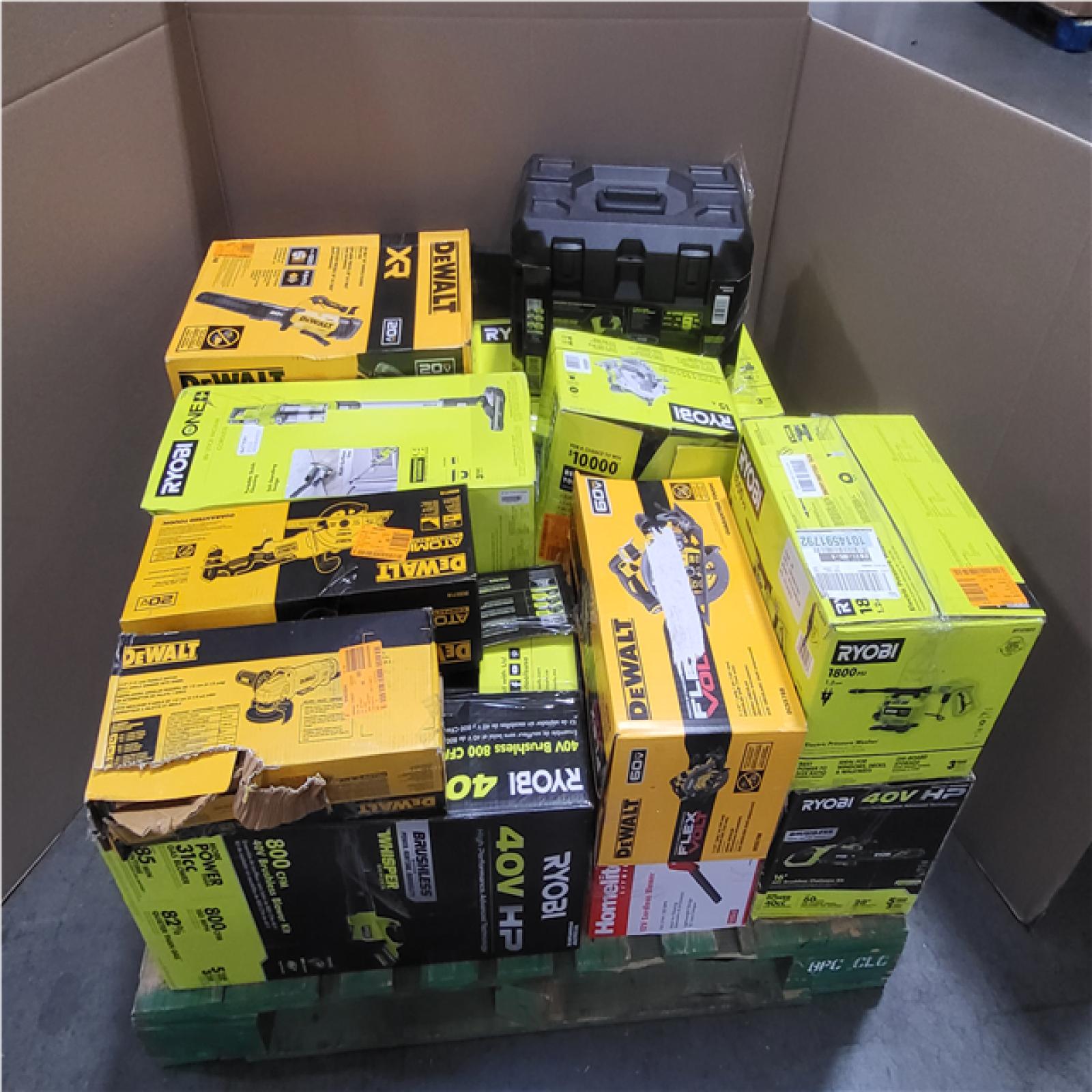 CALIFORNIA AS-IS TOOL PALLET
