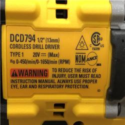 AS-IS DEWALT ATOMIC 20-Volt Lithium-Ion Cordless Brushless (4-Tool) Combo Kit