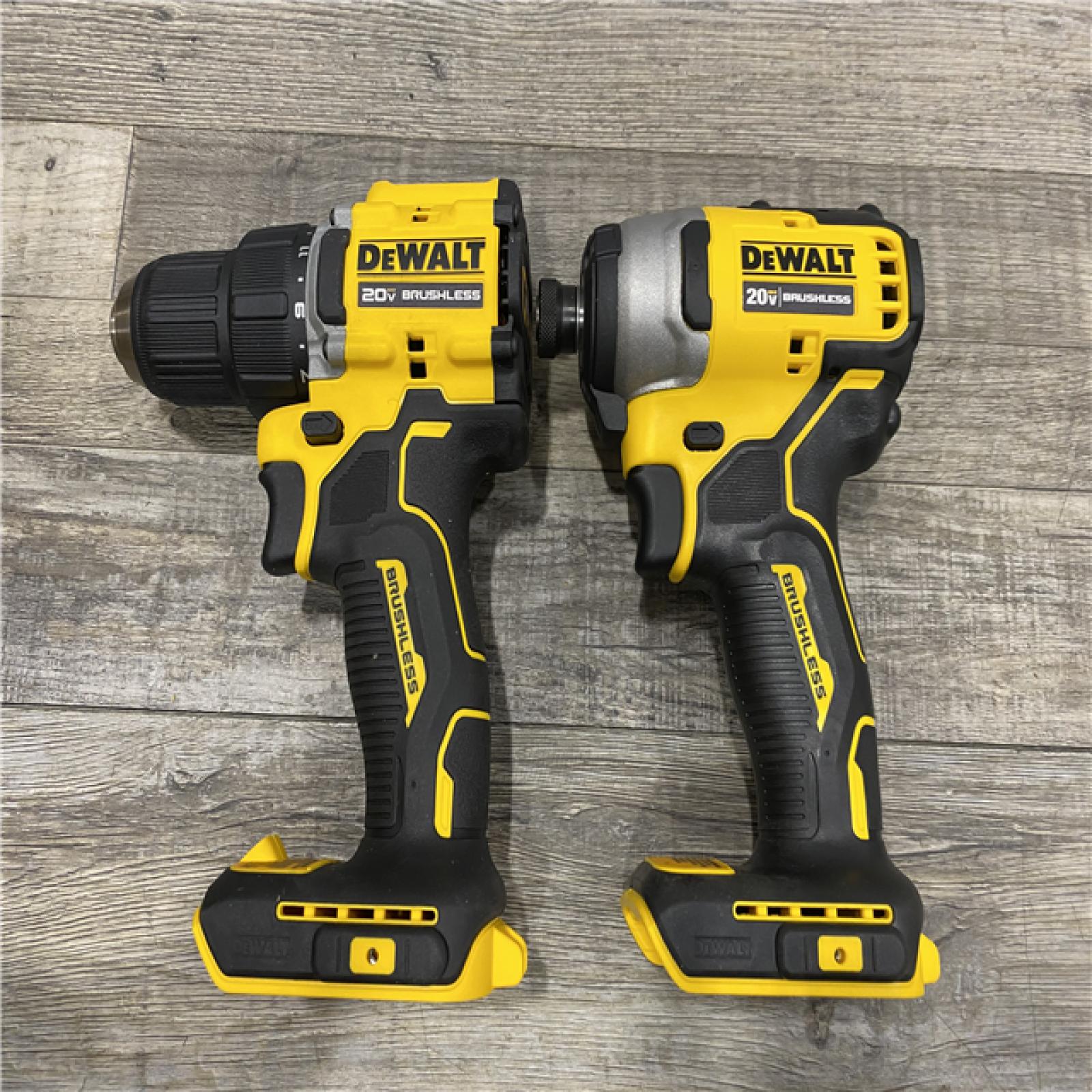 AS-IS DEWALT ATOMIC 20-Volt MAX Lithium-Ion Cordless Combo Kit