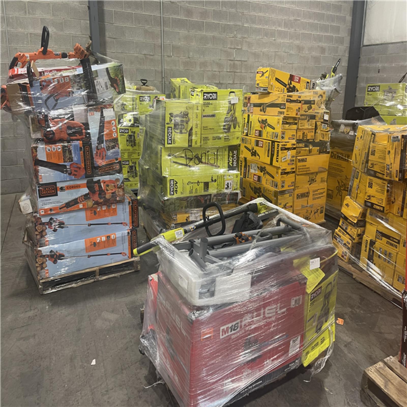 Pittston Location As-Is Power Tools Partial Truckload (13 Pallets) 3447-A