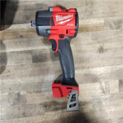 HOUSTON - LOCATION - AS-IS Milwaukee M18 18V Fuel 1/2  Mid-Torque Impact Wrench Cordless Lithium-Ion Brushless with BATTERY & CHARGER