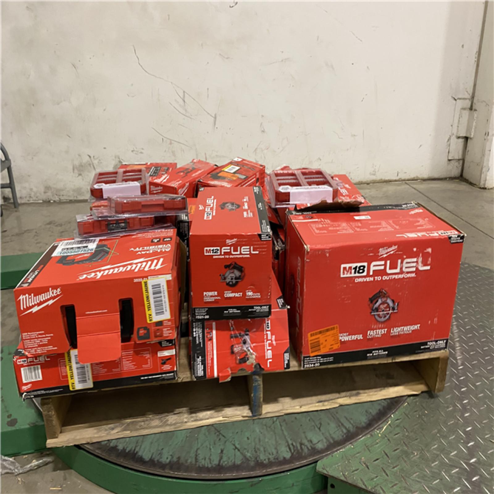 Dallas Location - As-Is MILWAUKEE Tool Pallet