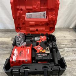 LIKE NEW - Milwaukee FUEL 18V Lithium-Ion Brushless Cordless 1/2 in. Hammer Drill Driver Kit