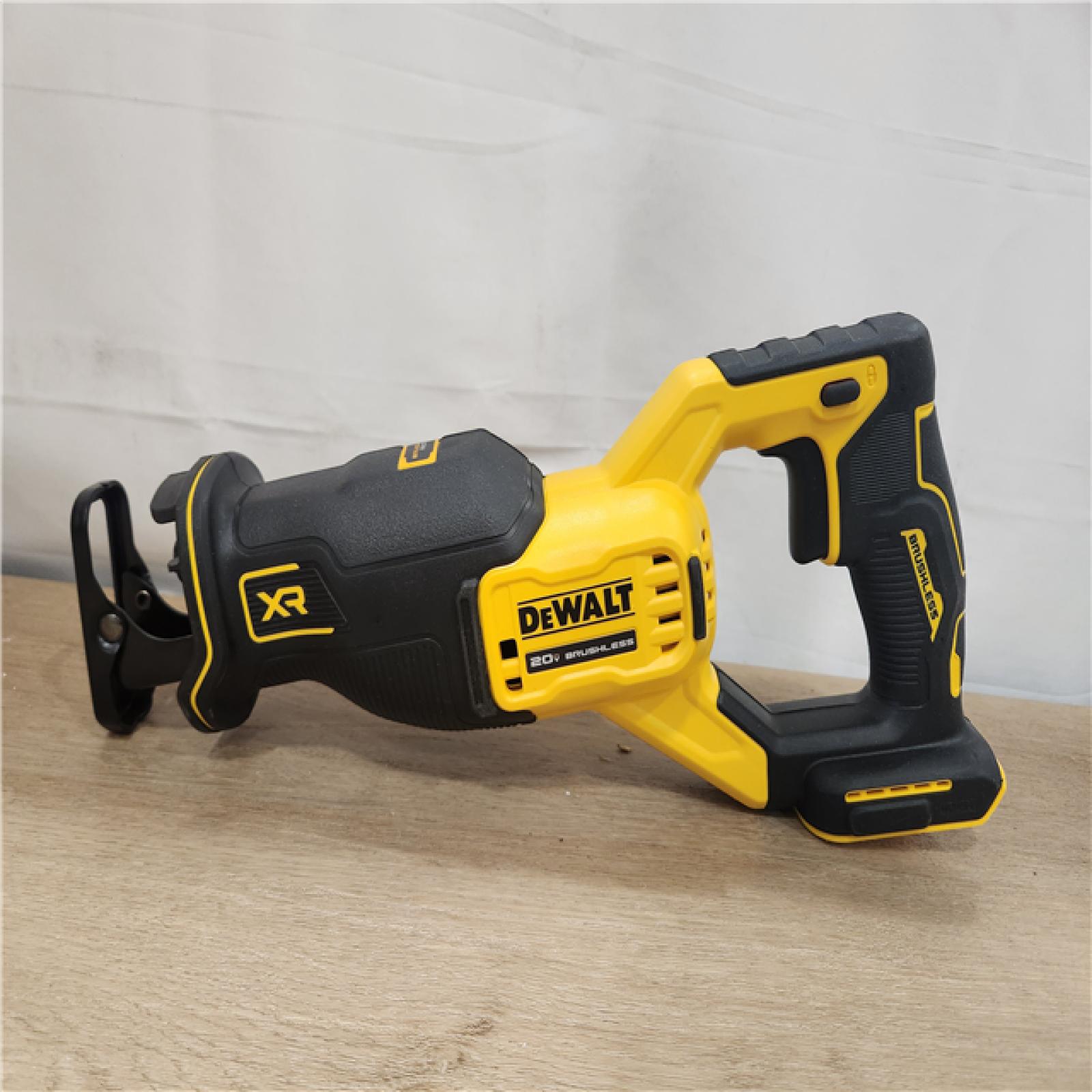 AS-IS- 20V MAX XR Cordless Brushless Reciprocating Saw (Tool Only)