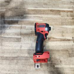 Houston Location As-IS Milwaukee FUEL 18V Lithium-Ion Brushless Cordless 1/4 in. Hex Impact Driver (Tool-Only)